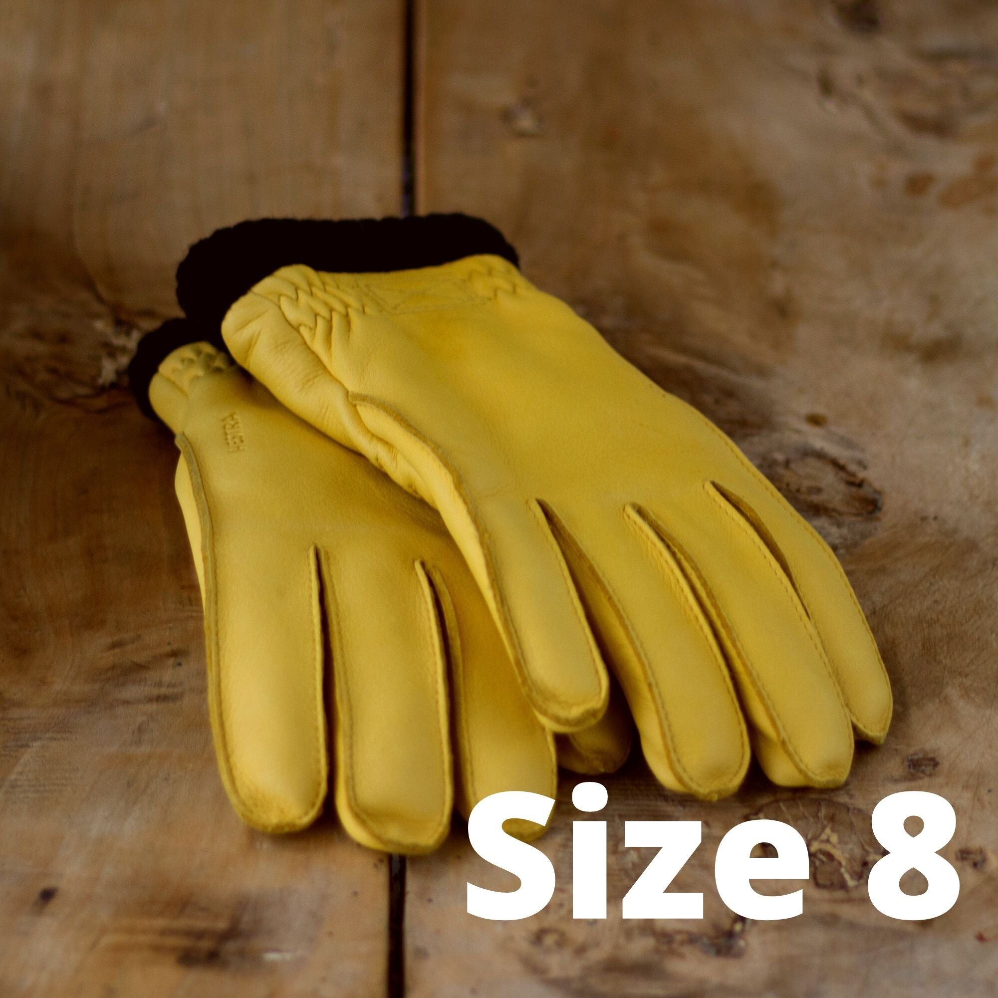 Handschuhe Deerskin Primaloft - YELLOW