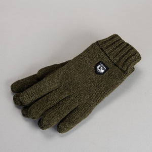 Basic Wollhandschuh - Olive