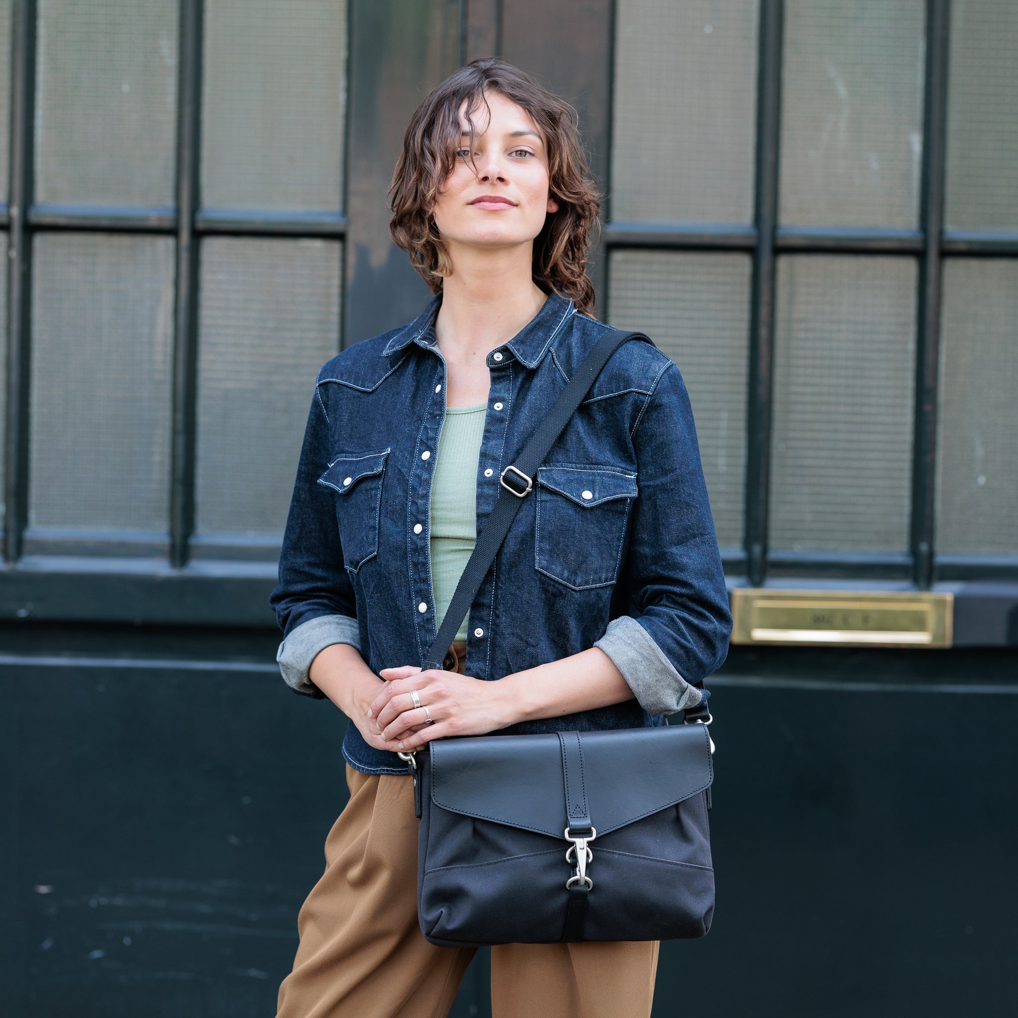 Mika Day Bag Leder