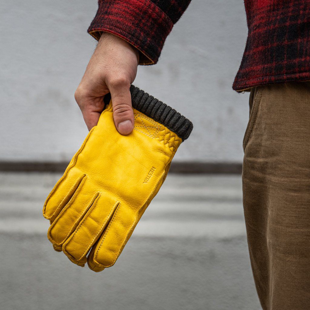 Handschuhe Deerskin Primaloft - YELLOW