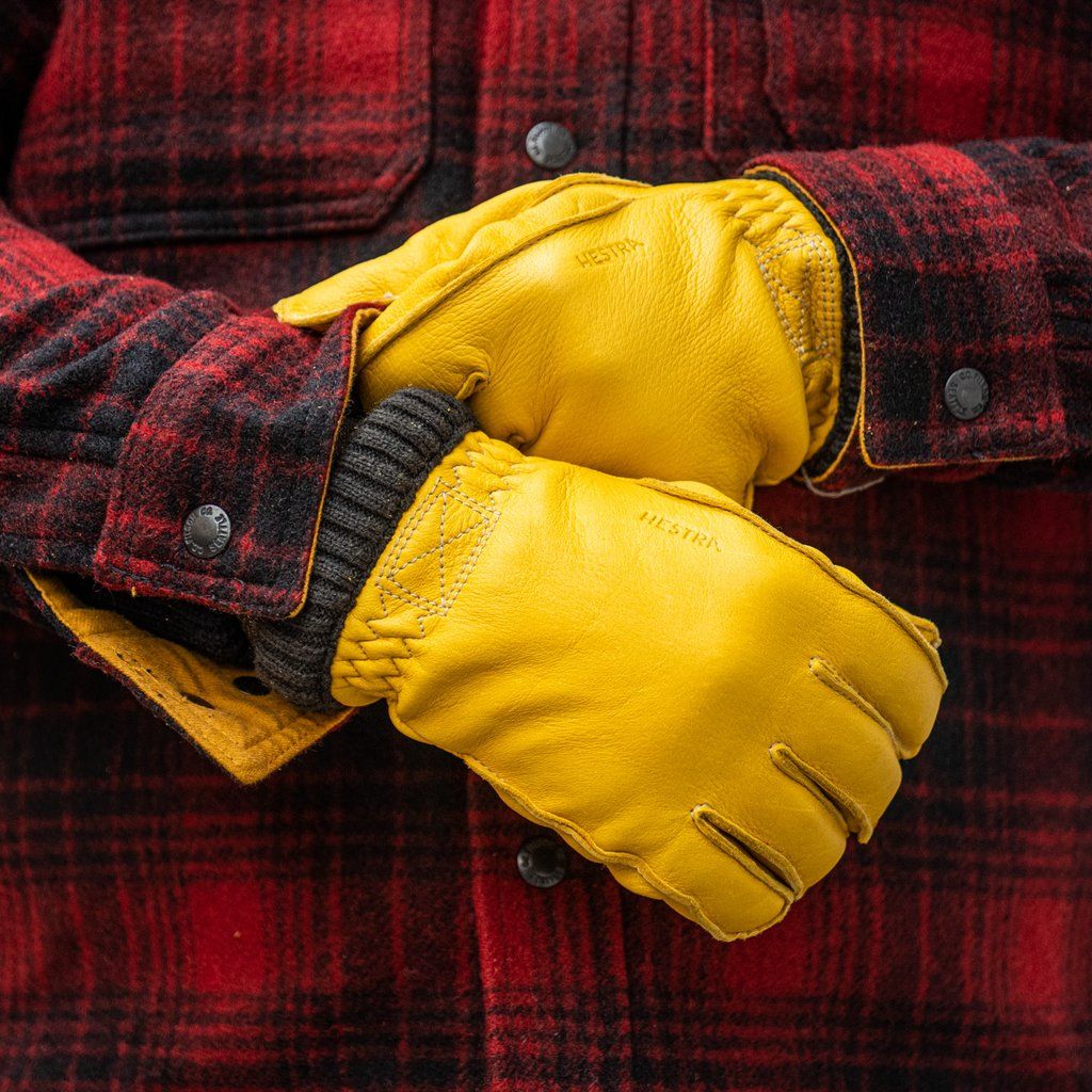 Handschuhe Deerskin Primaloft - YELLOW