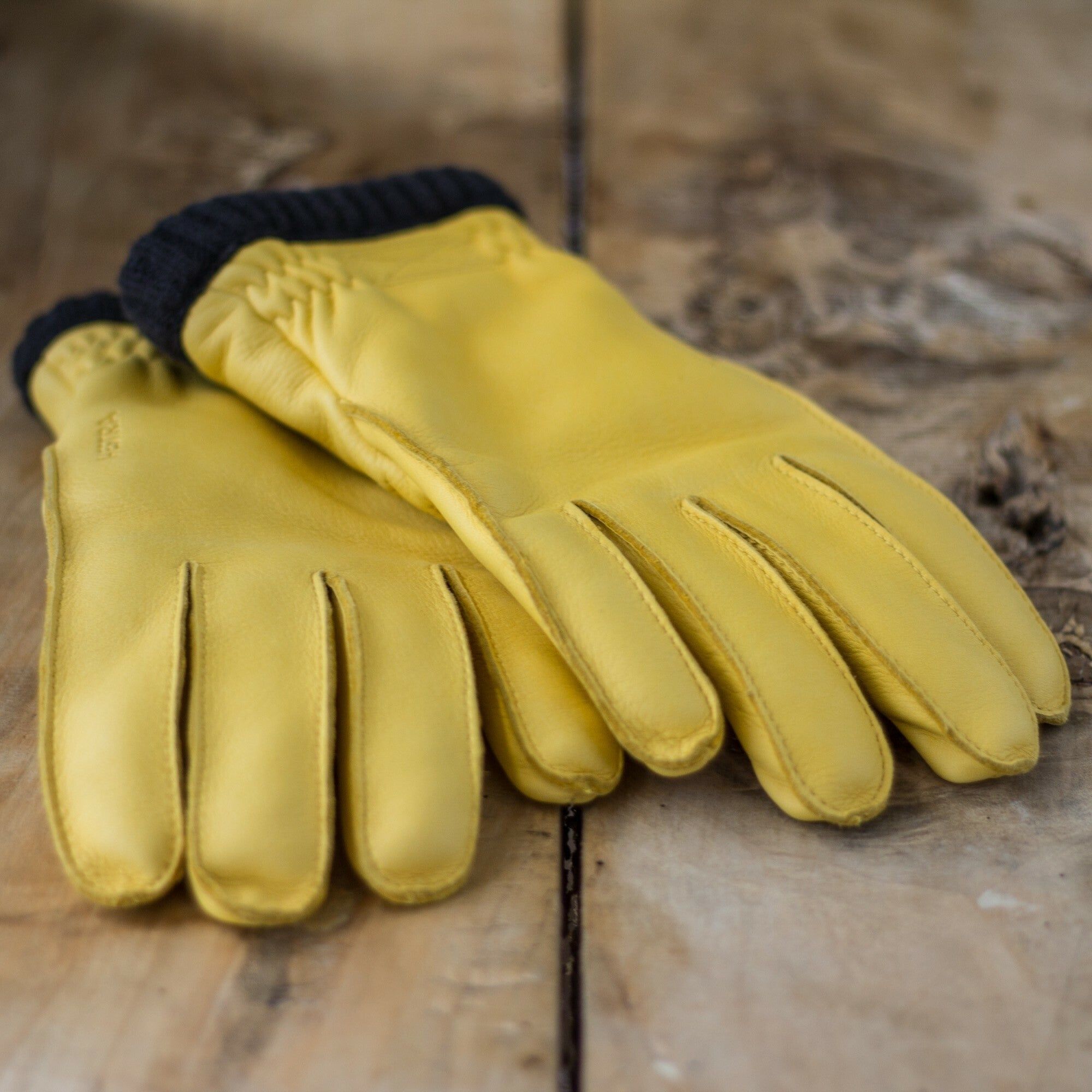Handschuhe Deerskin Primaloft - YELLOW